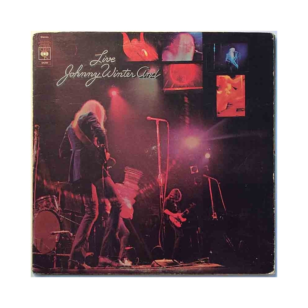 Winter Johnny And 1971 S 64289 Live Johnny Winter And Second hand LP