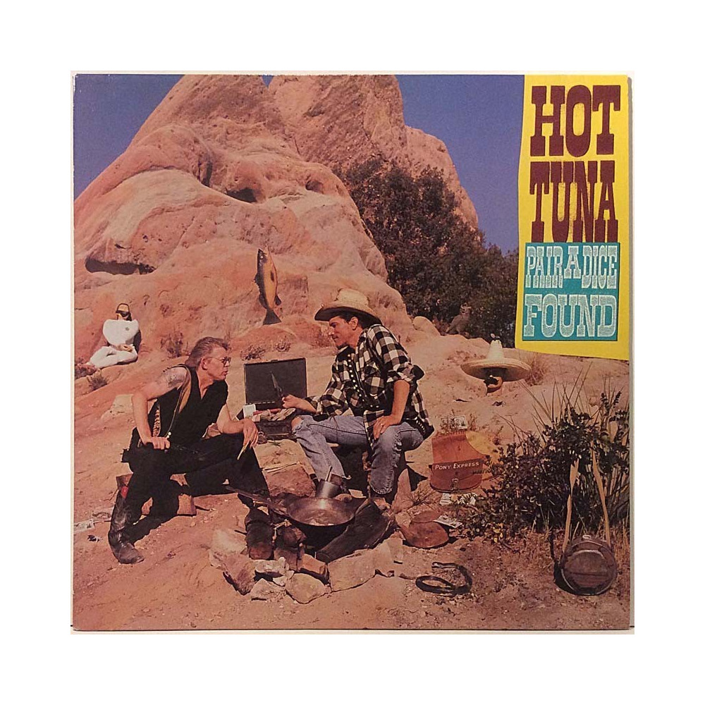 Hot Tuna: Pair A Dice Found  kansi EX levy EX Käytetty LP