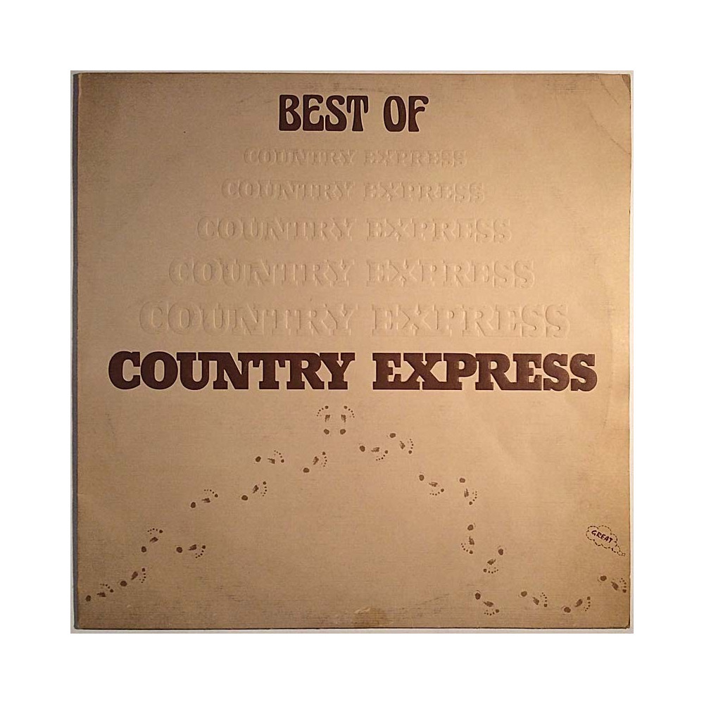 Country Express: Best Of Country Express  kansi VG levy VG+ Käytetty LP