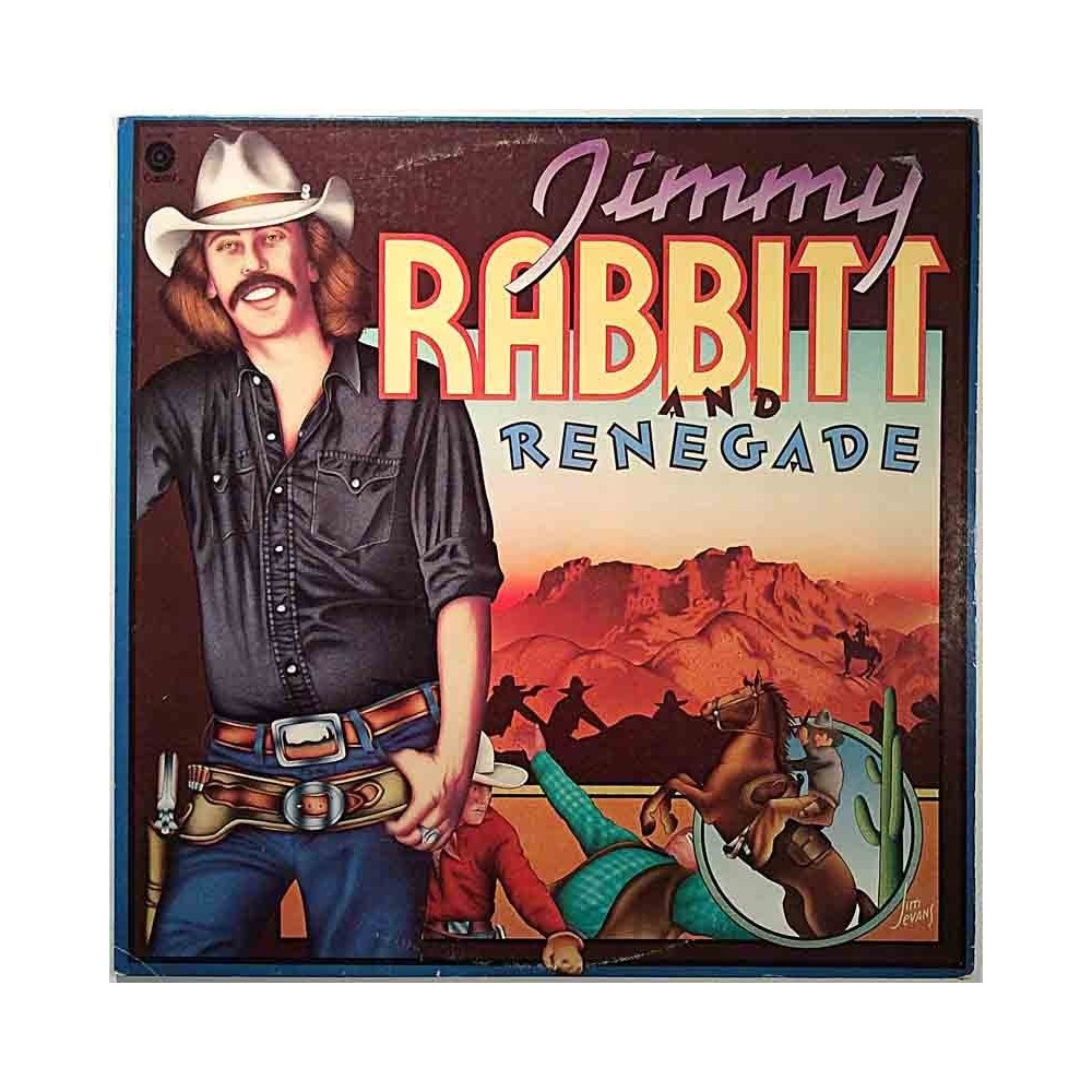 Rabbitt Jimmy And Renegade: Jimmy Rabbitt And Renegade  kansi VG levy EX Käytetty LP