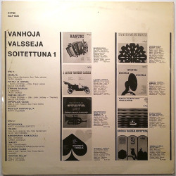 Eri esittäjiä 1970’s RILP 7020 Vanhoja valsseja soitettuna 1 Used LP