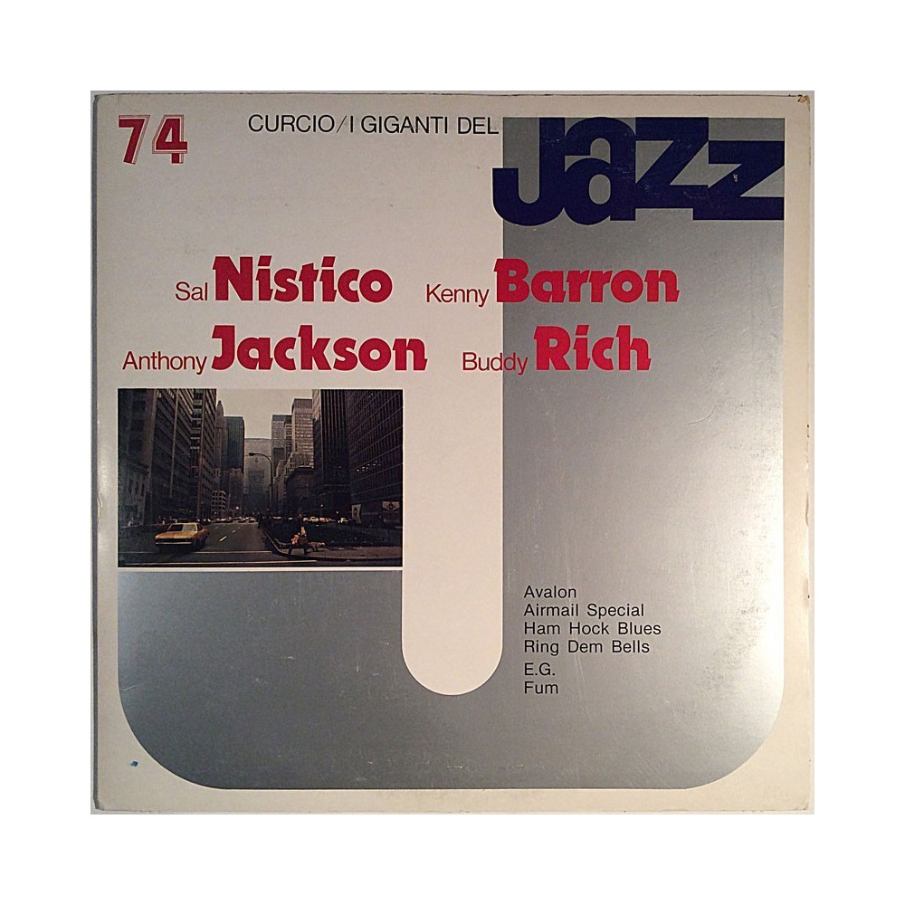 Nistico Sal, Kenny Barron, Buddy Rich: Curcio / I giganti del JAZZ osa 74  kansi EX levy EX Käytetty LP
