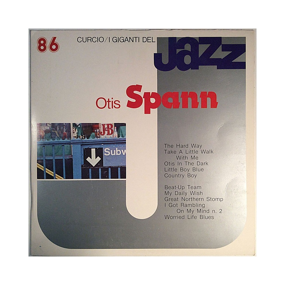 Spann Otis 1964 GJ-86 Curcio / I giganti del JAZZ osa 86 Begagnat LP