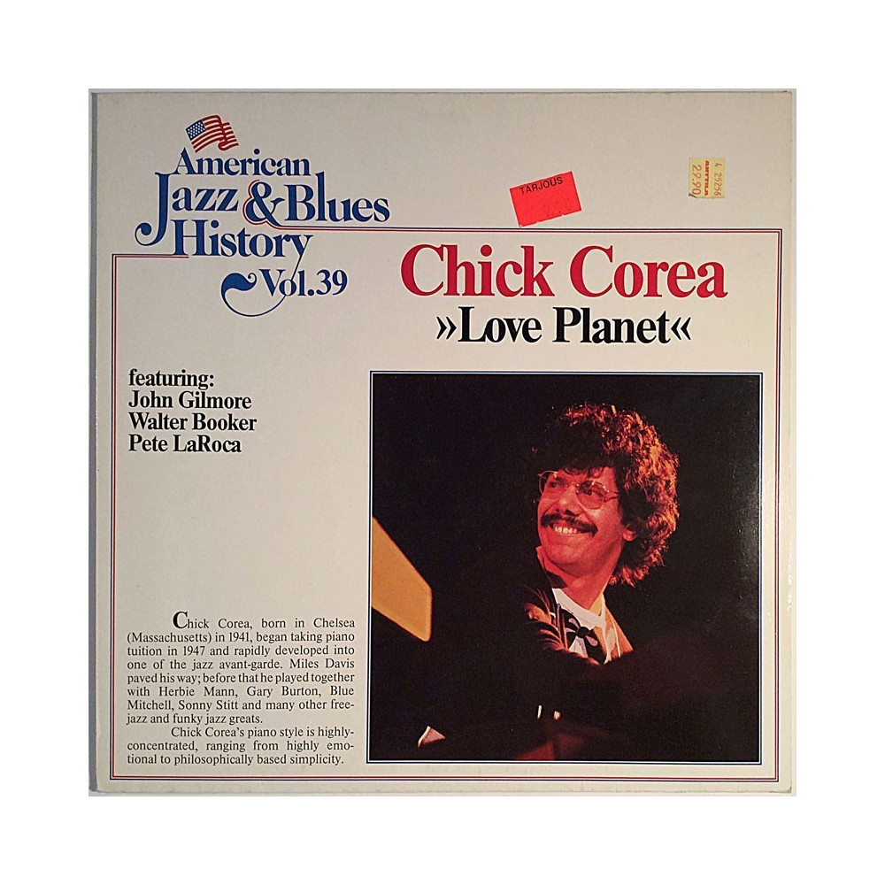 Corea Chick - Love Planet 1967 B / 2539 American Jazz & Blues History Vol. 39 Used LP