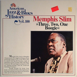 Memphis Slim ?– Three, Two, One Boogie 1980 B / 2600 American Jazz & Blues History Vol. 100 Begagnat LP