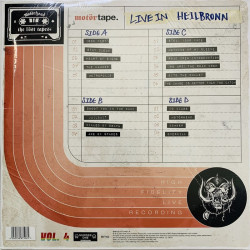 Motörhead 2023 BMGCAT794DLP Löst tapes, Vol. 4 (Live in Heilbronn 1984) 2LP LP