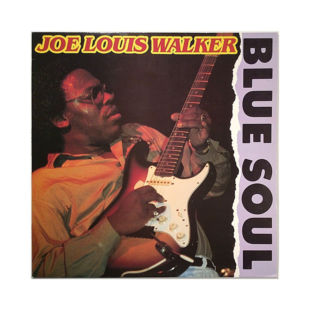 Walker Joe Louis 1989 Fiend 159 Blue Soul Begagnat LP