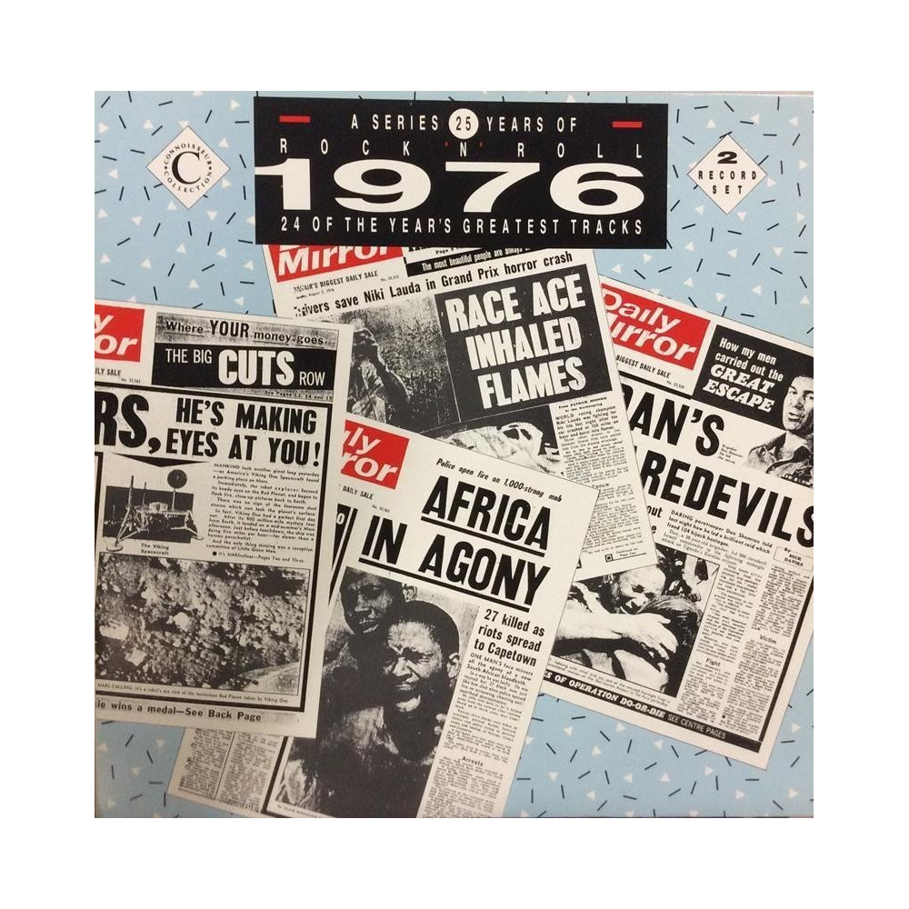 VARIOUS ARTISTS: 25 YEARS OF R’N’R 1976 2LP - LP
