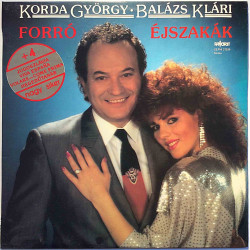 Korda György És Balázs Klári 1986 SLPM 37039 Forró Éjszakák Second hand LP