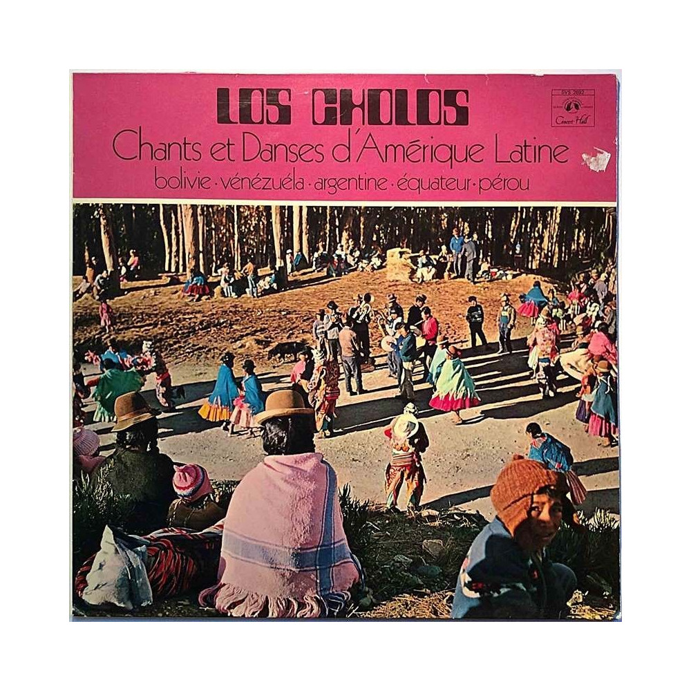 Los Cholos 1960’s SVS-2692 Chants et Danses d’Amerique Latine Begagnat LP