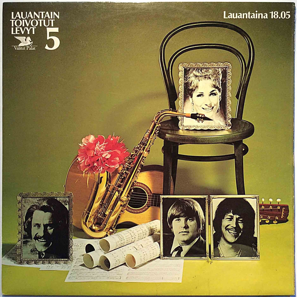 Eri esittäjiä 1972 VPS 1005 Lauantain toivotut levyt osa 5 Second hand LP