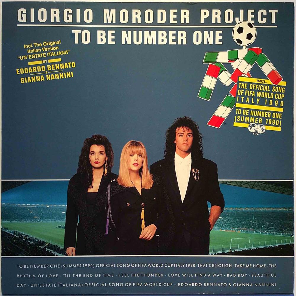 Giorgio Moroder Project 1990 210 764-630 To Be Number One (Summer 1990) Second hand LP