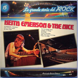Keith Emerson & The Nice: La grande storia del ROCK  kansi VG+ levy EX Käytetty LP
