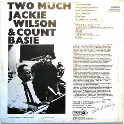 Wilson Jackie 1968 MUPS 333 and Count Basie : Two Much Second hand LP