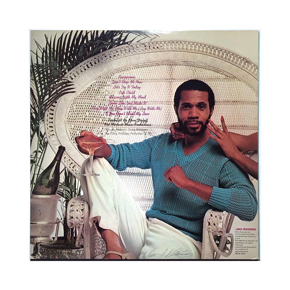 Williams Lenny 1980 5147 Let's Do It Today Second hand LP