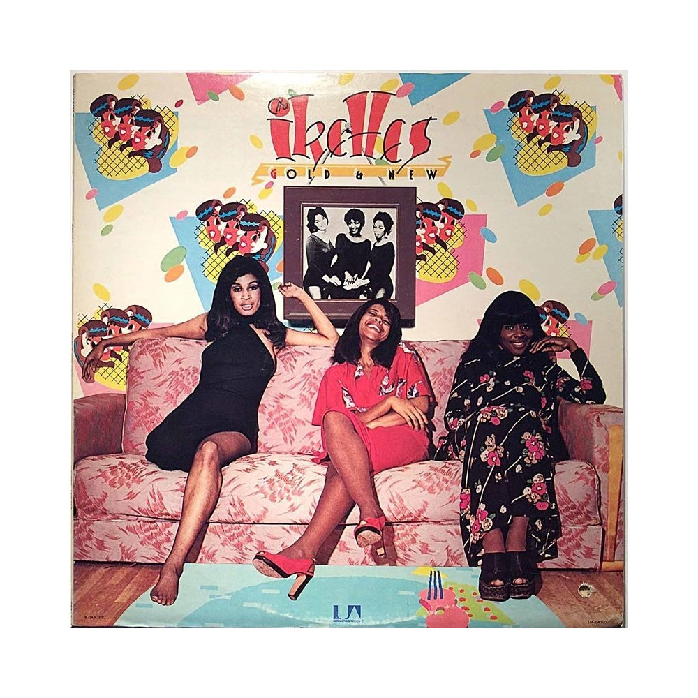Ikettes 1974 UA-LA190-F (G)Old & New Begagnat LP