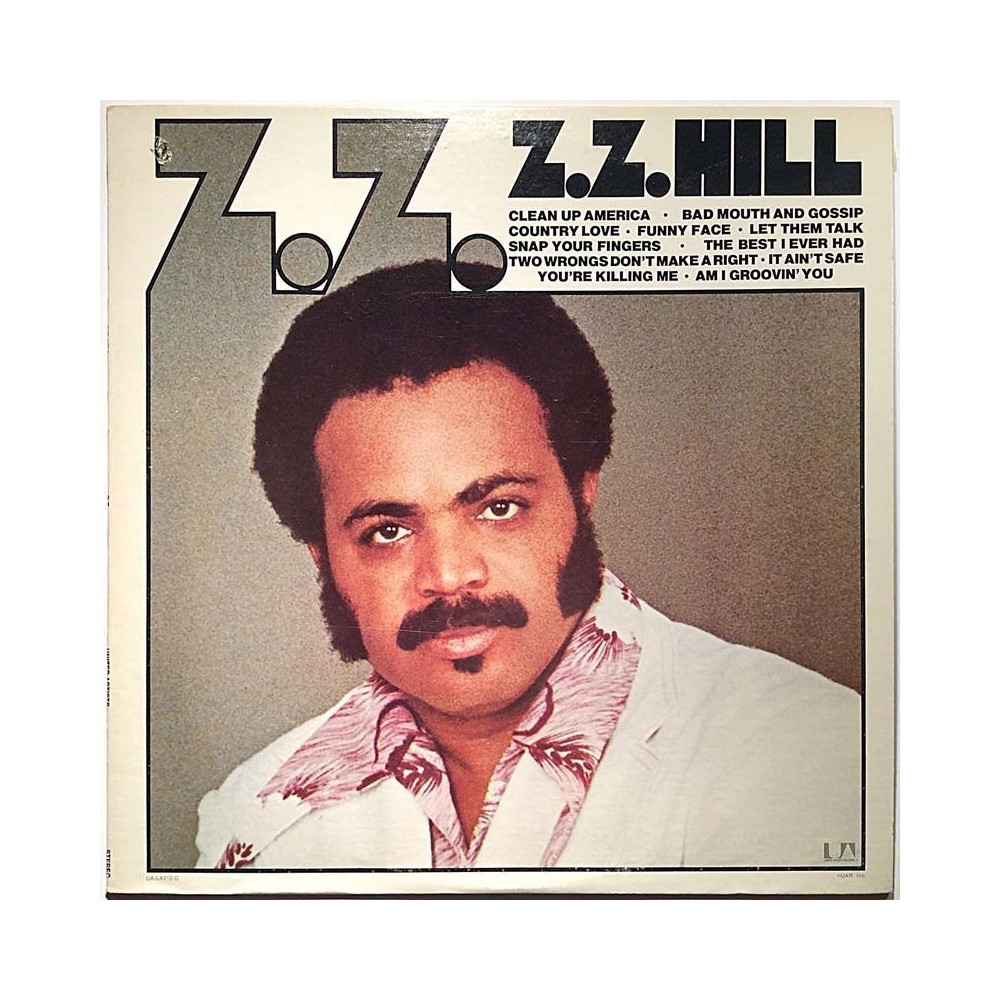 Z.Z. Hill 1974 UA-LA212-G Z.Z. -74 Begagnat LP