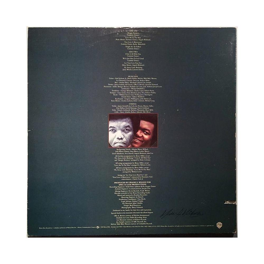 Lamont Dozier 1978 BSK 3282 Bittersweet Second hand LP