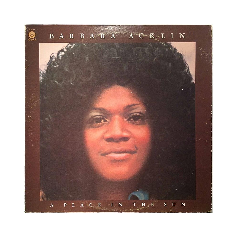 Acklin Barbara: A Place In The Sun  kansi VG+ levy EX Käytetty LP