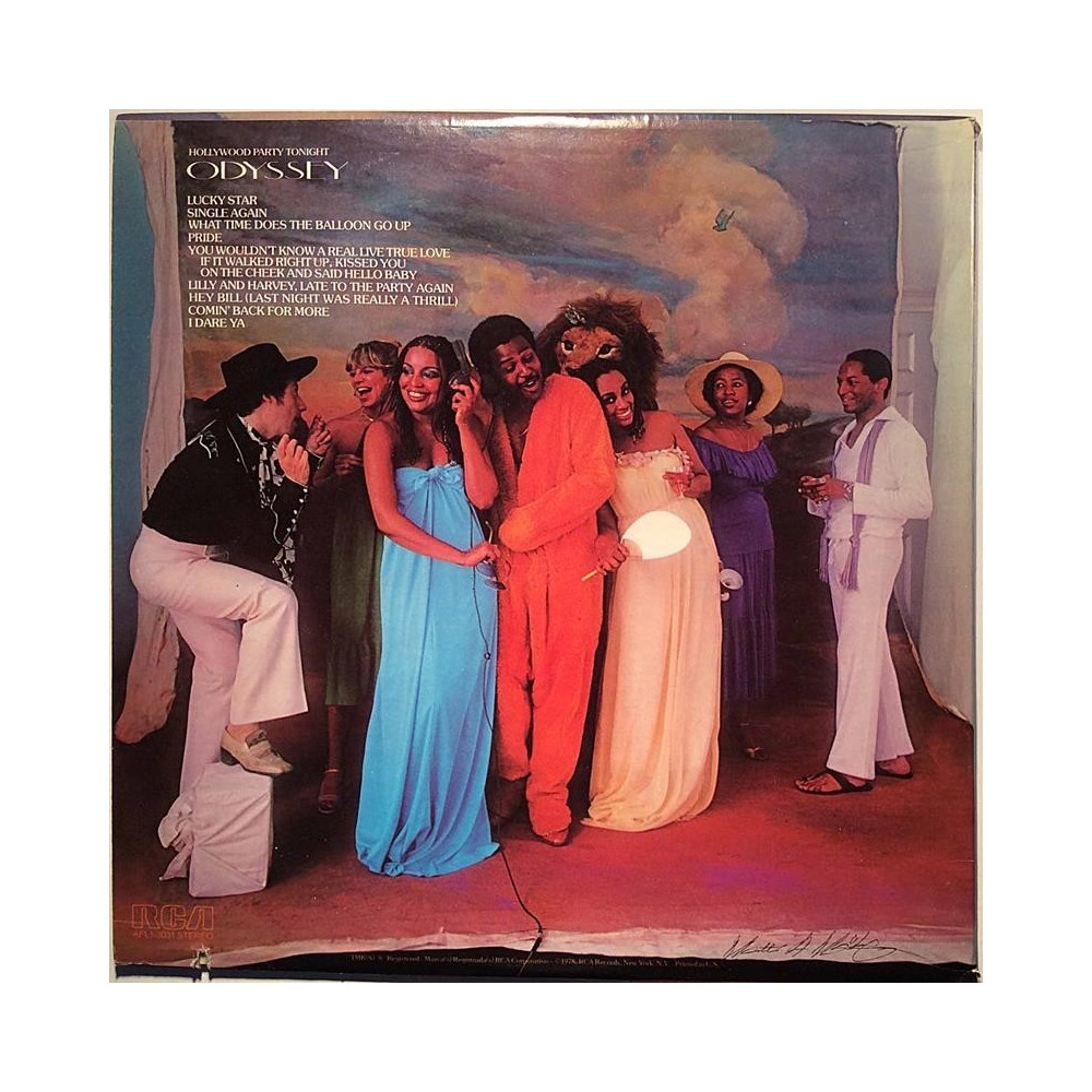 Odyssey 1978 AFL1-3031 Hollywood Party Tonight Begagnat LP