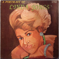 Jones Linda: A Portrait Of Linda Jones  kansi VG+ levy EX Käytetty LP