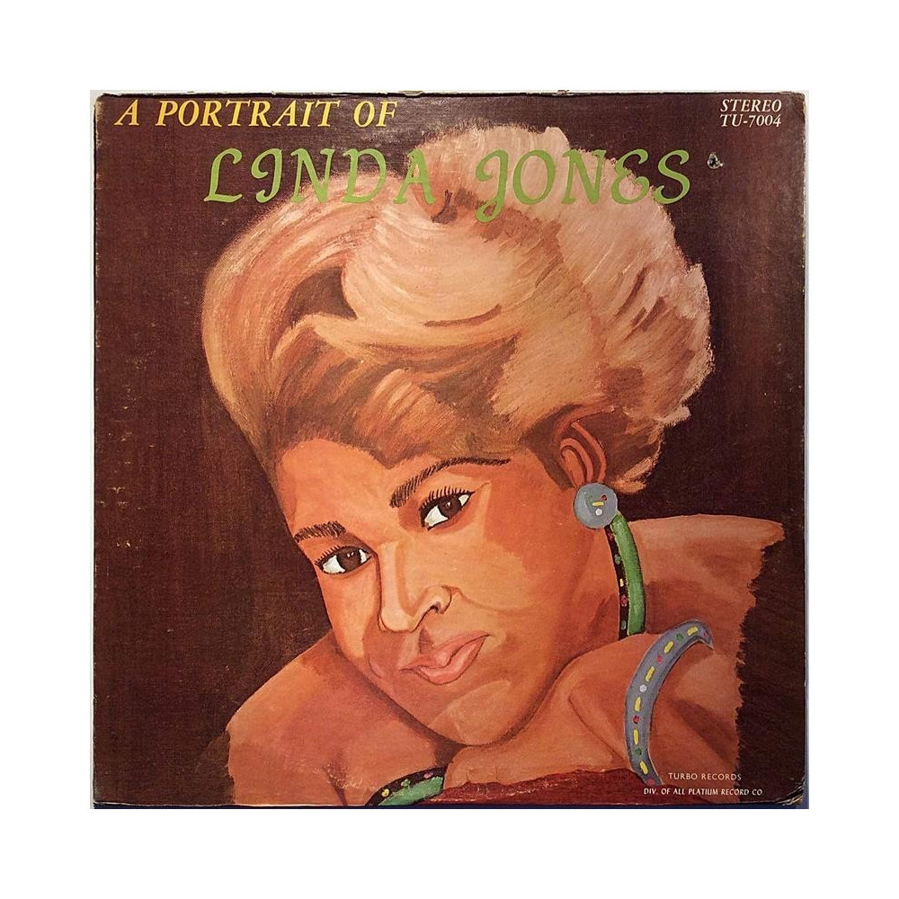 Jones Linda: A Portrait Of Linda Jones  kansi VG+ levy EX Käytetty LP