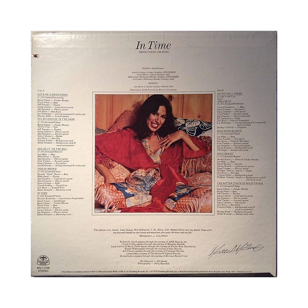 Armand Renée 1978 BXL1-2708 In Time Second hand LP