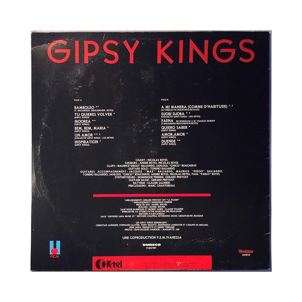 Gipsy Kings 1988 1150191 Gipsy Kings Begagnat LP