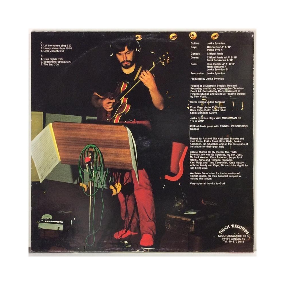 Syrenius Jukka : Memories Of Tomorrow - Used LP