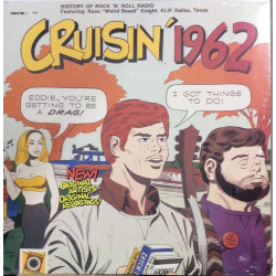 VARIOUS ARTISTS CRUISIN’ 1962 LP-levyt  /  uusi tuote 1970 INCREASE
