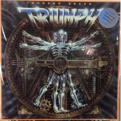 TRIUMPH THUNDER SEVEN LP-levyt  /  uusi tuote 1984 MCA