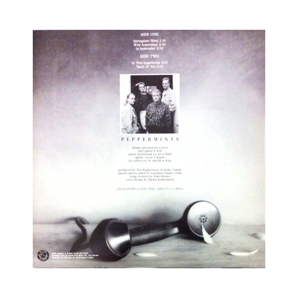 PEPPERMINTS PEPPERMINTS EP KREP 500602 LP-levyt EX / EX uusi tuote 1989 KANE RECORDS