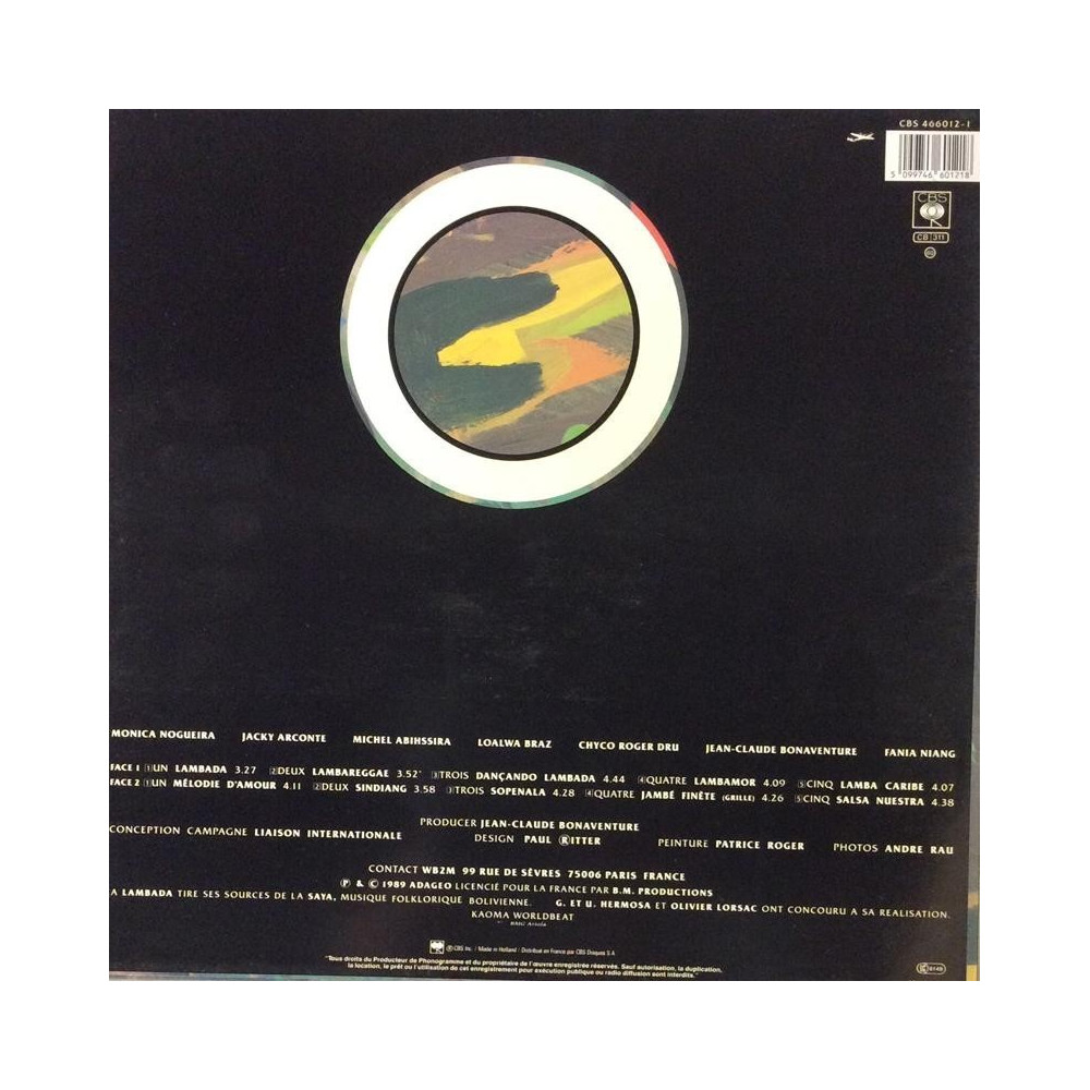 Kaoma : World Beat Lambada - LP