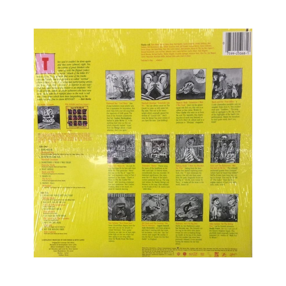 VARIOUS ARTISTS: REVENGE OF KILLER B’S: B-52, FLEETWOOD MAC, MADONNA YM. - LP