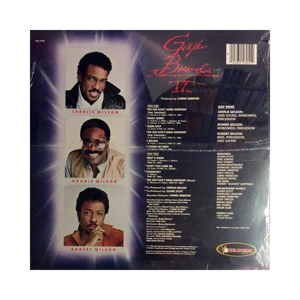 Gap Band : Vi - LP