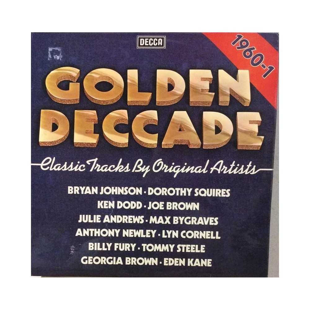 VARIOUS ARTISTS: GOLDEN DECADE DECCA 1960-1 - LP