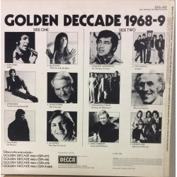 VARIOUS ARTISTS: GOLDEN DECADE DECCA 1968-9 - LP