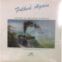 VARIOUS ARTISTS FOLKED AGAIN BEST OF MOUNTAIN RAILROAD LP-levyt  /  uusi tuote 1987 MOUNTAIN RAIROAD RECORDS