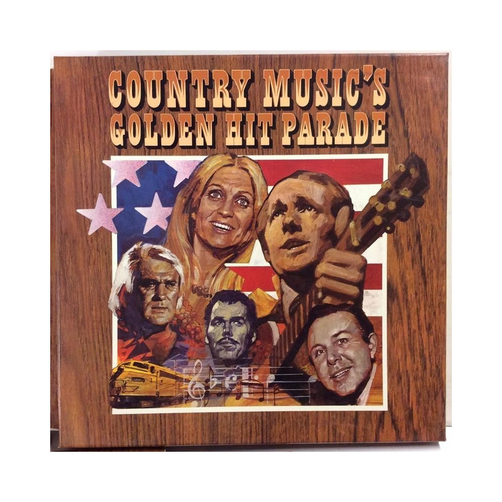 Various Artists: Country Music’s Golden Hit Parade 6lp   kansi VG+ levy EX- Käytetty LP