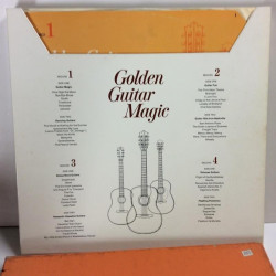 Various Artists: Golden Guitar Magic 4lp Box  kansi EX- levy EX- Käytetty LP