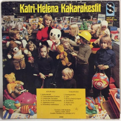Katri Helena: Kakarakestit  kansi VG- levy VG+ Käytetty LP