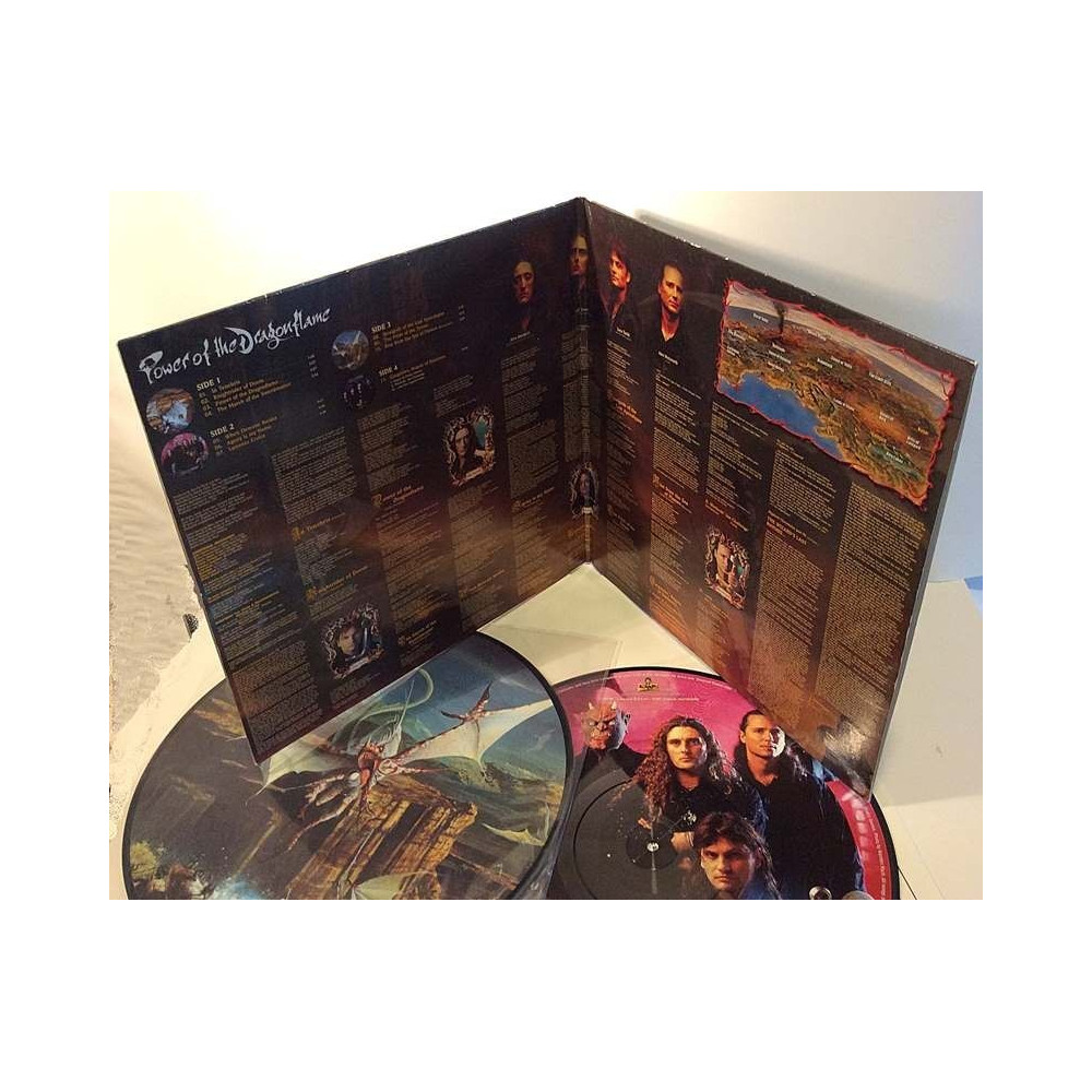 Rhapsody : Power Of The Dragonflame 2LP picture LP’s - Begagnat LP