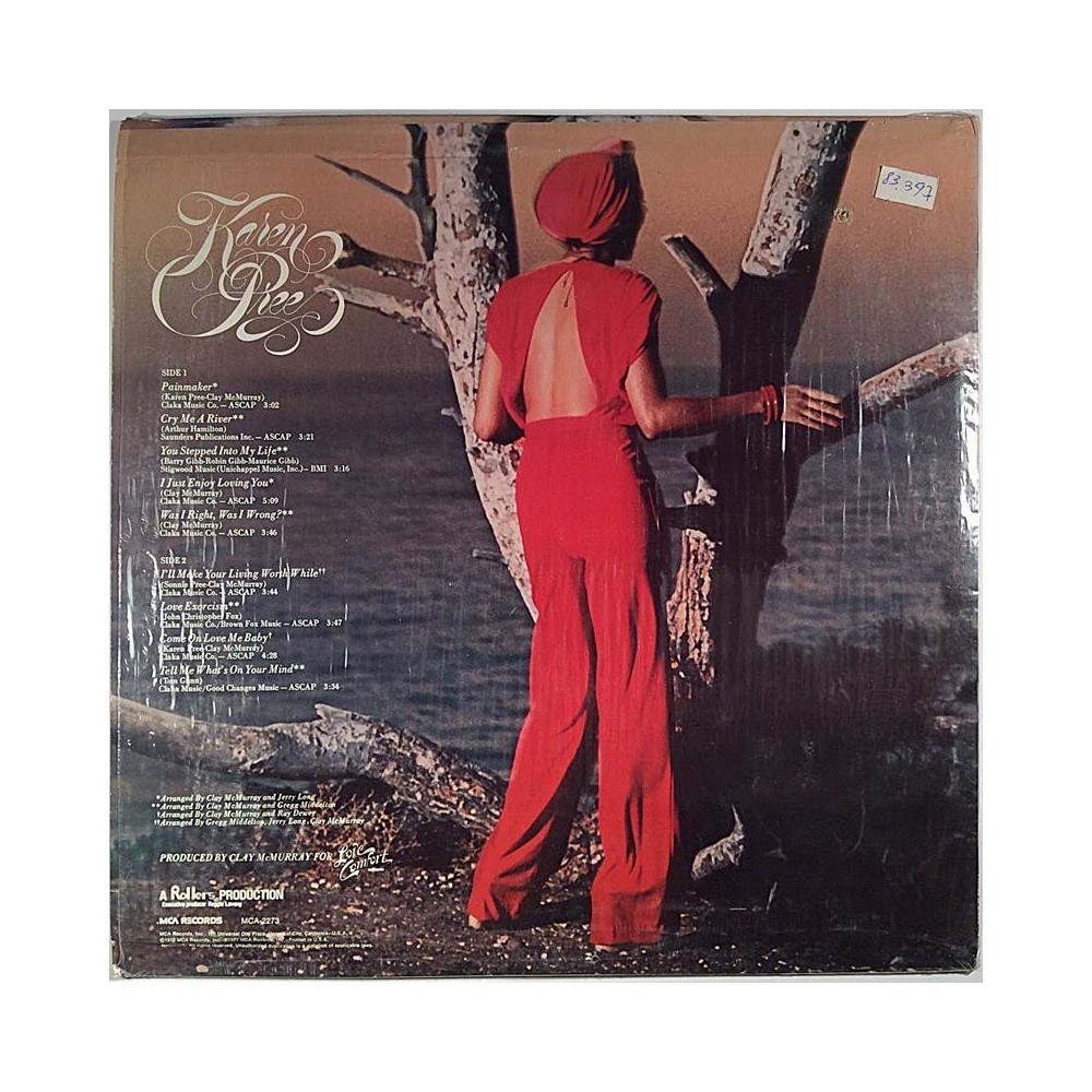 Pree Karen : Karen Pree - Second hand LP