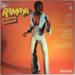 Simone Afric: Ramaya  kansi VG+ levy VG+ Käytetty LP