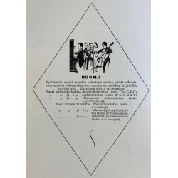 Malmsten Georg 1930’s 10 uusia Iskusävelmiä! vihko 10 begagnade magazine