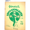 Viimeisiä levy-säveleitä 1934 12 nuottivihko N:o 12 aikakauslehti