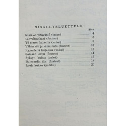 Viimeisiä levy-säveleitä 1934 12 nuottivihko N:o 12 aikakauslehti