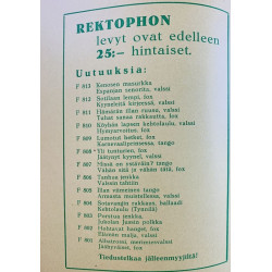 Viimeisiä levy-säveleitä 1934 12 nuottivihko N:o 12 aikakauslehti