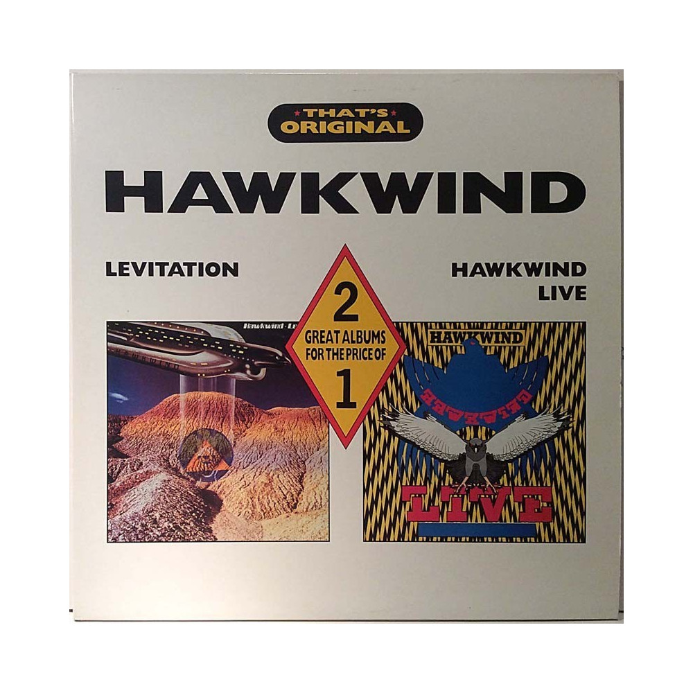 Hawkwind 1980/1980 TFOLP 17 Levitation / Hawkwind Live 2LP Second hand LP