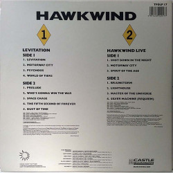 Hawkwind 1980/1980 TFOLP 17 Levitation / Hawkwind Live 2LP Second hand LP